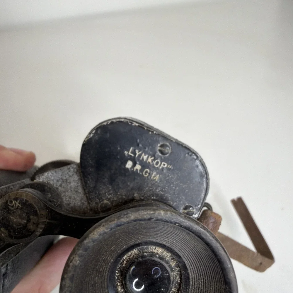 Vintage Busch Prisma-Binocle Lynkop D.R.G.M Binoculars 9x(?)